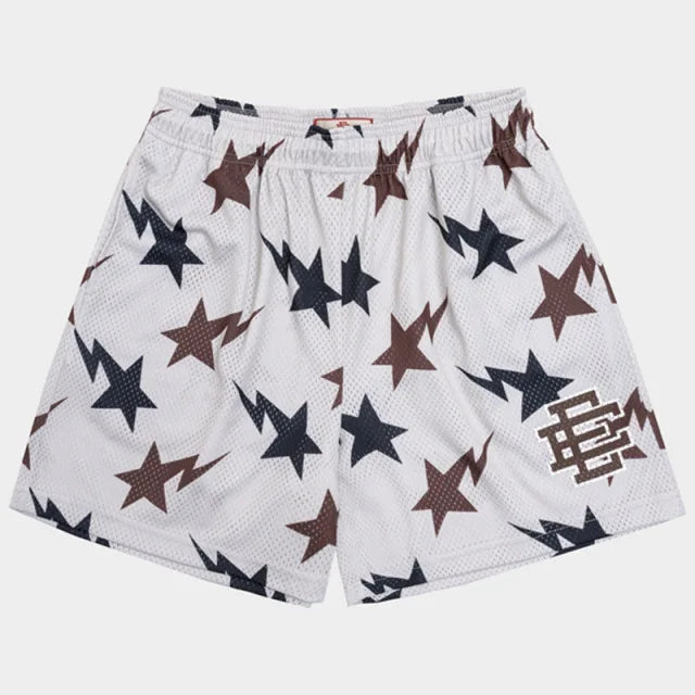 EE Short Étoile Marron et Noire