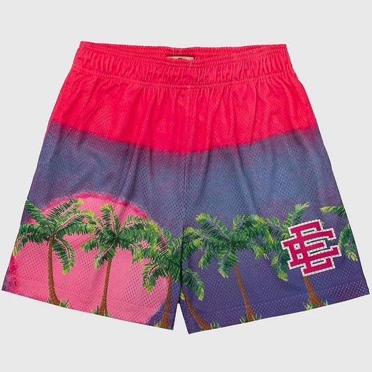 EE Beach Shorts Rose Red